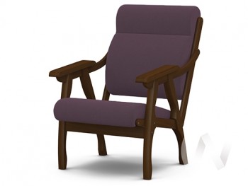 Кресло Вега-10 (орех лак/ULTRA PLUM) в Балахте - balahta.mebel54.com | фото