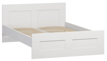 Кровать двухспальная Сириус 1600мм белый в Балахте - balahta.mebel54.com | фото