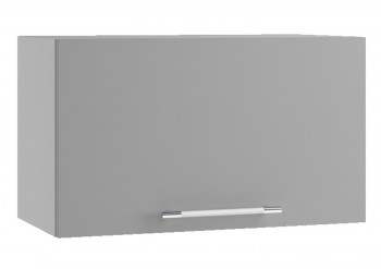 Норд ШВГ 600 Шкаф верхний горизонтальный (Софт смок/корпус Белый) в Балахте - balahta.mebel54.com | фото
