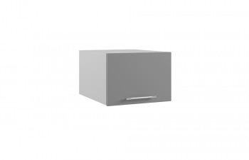 Ройс ГПГ 500 Шкаф верхний горизонтальный глубокий (Графит софт/корпус Серый) в Балахте - balahta.mebel54.com | фото