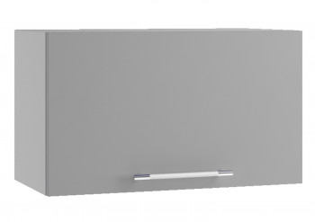 Ройс ПГ 600 Шкаф верхний горизонтальный (Графит софт/корпус Серый) в Балахте - balahta.mebel54.com | фото